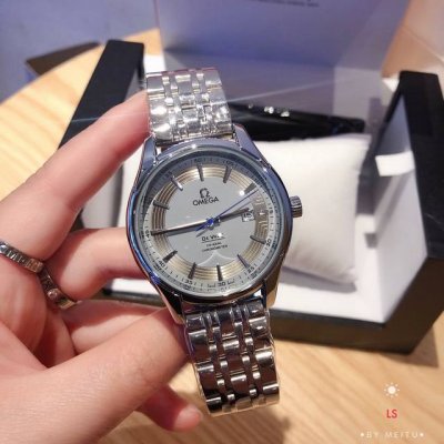 Omega De Ville Classic Bestseller, Solid Steel Bracelet Strap, Founded By Louis