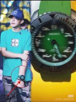 Wear it and you will be the focus. Seiko watch. The same model as the legendary
