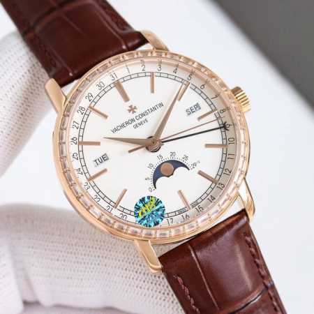 Uniform Price Weeks, Months, Minutes And Seconds Rotate Km Vacheron Constantin T - Click Image to Close