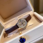 Rolex Precision Mini Gold Watch (280mm) from 1950, white gold, 18.5mm dial, accu