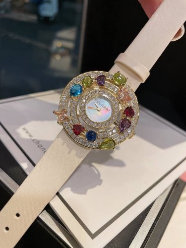 New upgraded version! Bulgari's high-end jewelry collection exquisite watch, the