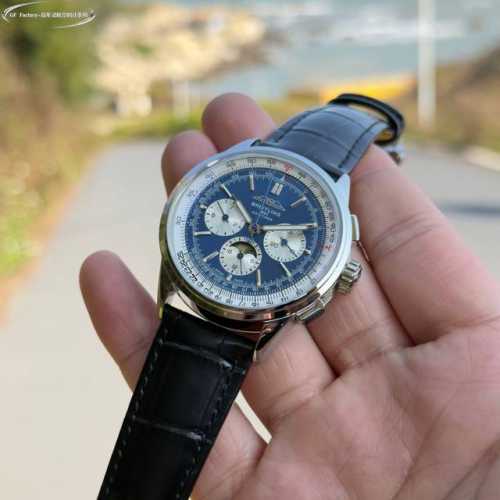 White - Gold Gf Factory Breitling Aviation Timepiece Series Continues To Uphold