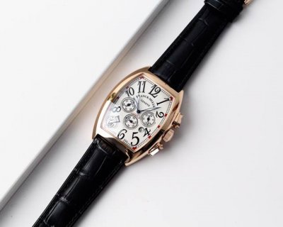 Gold+20 Franck Muller-Franck Muller Buckle: 316 stainless steel pin buckle Size: