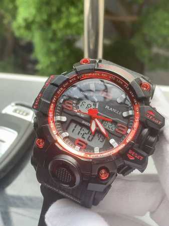 Brand: Plagle - Elegant Men's Watch, Simple Three-Hand Digital Display Design, H - Click Image to Close