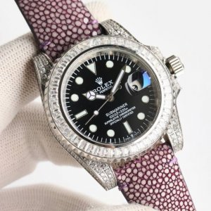 Sj presents a brand new Rolex X43 Submariner full diamond series top-tier collec