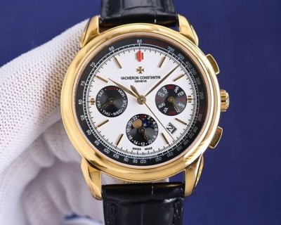 Highest-end quality Vacheron Constantin men's watch! Brand-new complex sun, moon