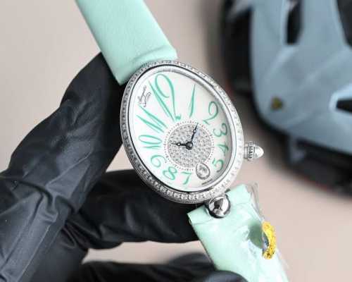18K gold-plated version Breguet Queen of Naples is now available! The affordable