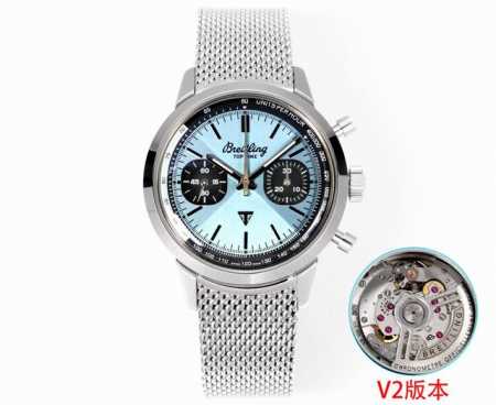 Breitling B01 Chronograph Watch, New V2 Series, Exclusive B01 Automatic Mechanic - Click Image to Close