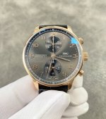 IWC Portuguese watch series, rose gold Portuguese watch! Customized extended Ame