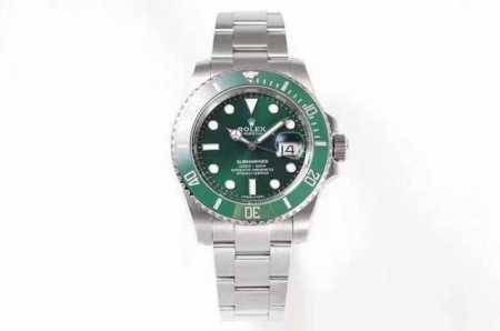 Four Exclusive Advantages] Rolex Green Submariner 1. Thickness 12.65mm, matching - Click Image to Close