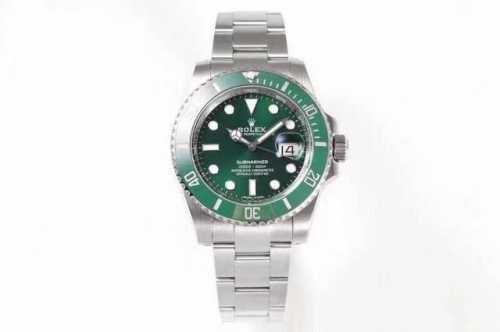 Four Exclusive Advantages] Rolex Green Submariner 1. Thickness 12.65mm, matching