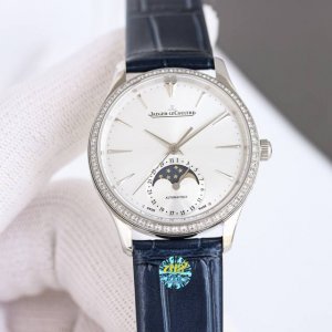 white case, gold case, 50 diamonds Jaeger-LeCoultre Master Moon Phase Series ca