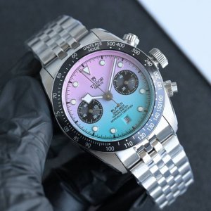 Tw Factory! Tudor Black Bay Chrono stainless steel watch! The meticulously detai