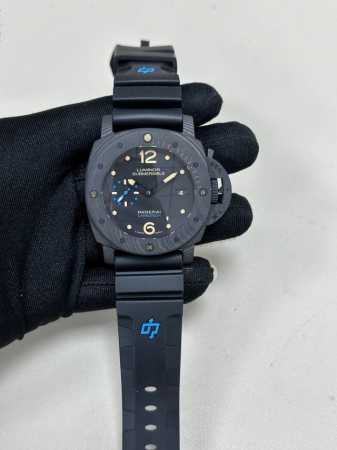 Panerai M616 Movement, Carbon Fiber Case, 47Mm - Click Image to Close