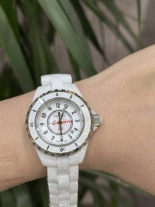 Exclusive Real-Life Photos Chanel J12 Swiss Movement Ladies' Quartz Watch