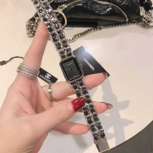 Gold And Black Square Sugar Dial The Timeless Chanel, Evoking The Charm Of The P