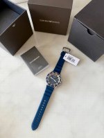 Armani 2025 Solar Watch | Light-Powered Precision and Sustainability Ar11696 43.