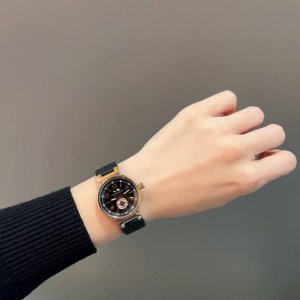 lv Louis Vuitton 2-And-A-Half-Pin Women's Model Super Hot Model Sapphire Mirr