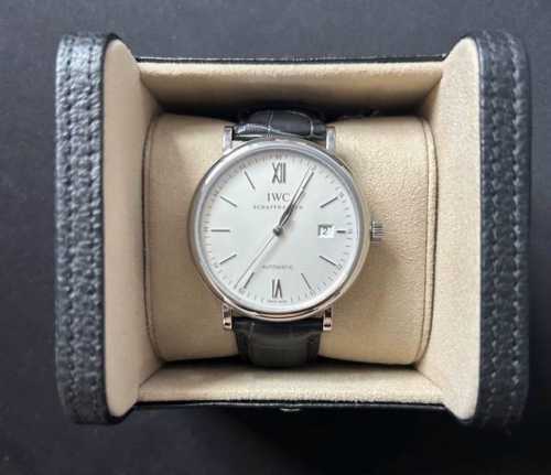 Iwc Portofino automatic mechanical movement, 30m water resistant, men's watch, 4
