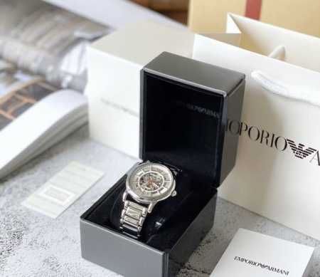 Armani men's watch. Model: Ar1980. Case: Stainless steel. Crystal: Mineral glass - Click Image to Close