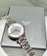 Emporio Armani Diamond-set Watch, Quartz Movement, Stainless Steel Strap, White