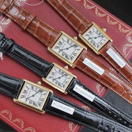 New Original Tank Small Gold Watch Ddd, Large Size 33.725.5, Small Size 29.522. - Click Image to Close