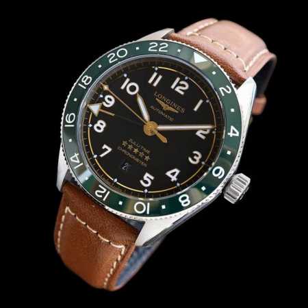 Steel bracelet + 20% gold + 20% gold, Longines Spirit new Ddd, a tribute to time - Click Image to Close