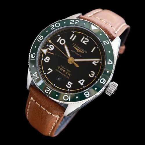 Steel bracelet + 20% gold + 20% gold, Longines Spirit new Ddd, a tribute to time