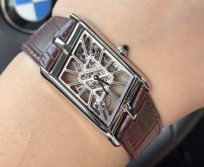 Cartier Tank Skeleton Series Exclusive First Launch, Featuring the Strongest Par