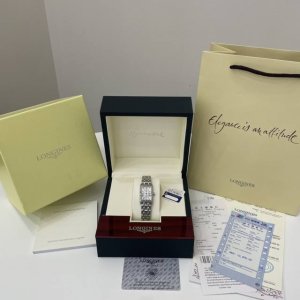 Longines Elegant Collection Longines De Jouvena women's square watch, with a 21c