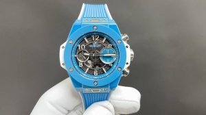 Today's recommendation Hublot Ceramic King Tiffany Blue 42mm 1280 Chronograph To