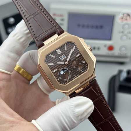 Gold and white are the same price, leather strap version - steel strap version - Click Image to Close