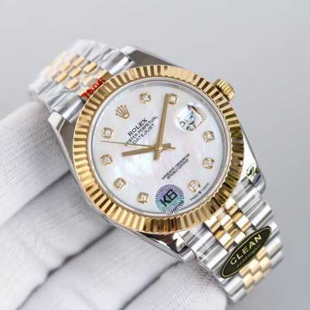 New Rolex 41mm Datejust series from Clean factory C, 1: Equipped with 2836-2 me - Click Image to Close