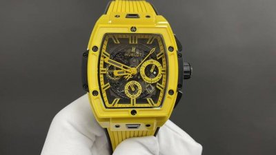Hublot Miracle New Edition Ceramic Top-Tier Hublot Big Bang Chronograph Watch! H