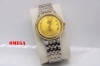 White Leather Steel Band 20 Gold 20 Brand: Omega Series: Classic De Ville Series