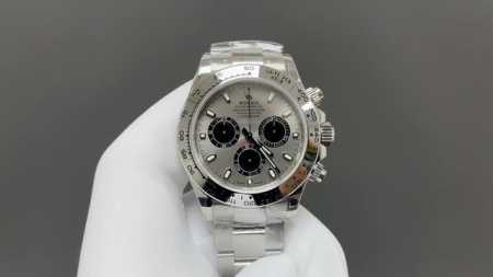 Daytona Grey Steel Daytona 41Mm* Actual Shipping Photos DDD - Click Image to Close