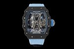 Richard Mille RM53-01 combines watch design with sports events. With equestrian