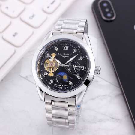 stainless steel strap with ten butterfly buckles, white: , gold, all black: , b - Click Image to Close