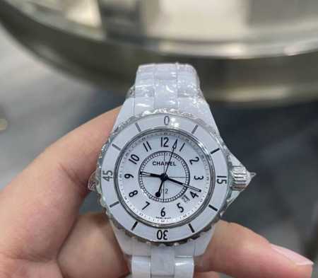 Chanel J12 white dial - Click Image to Close