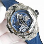 Hb Hublot Nk1 Hb factory V3 version, look for details New Big Bang Sang Bleu Ii