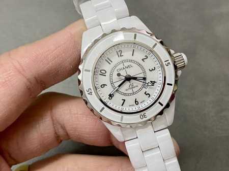 Tw Chanel J12 ceramic watch, 33mm size, mechanical movement. - Click Image to Close