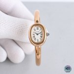 Sincere work! Cartier "Bathtub" gold bracelet watch! This series of round and r