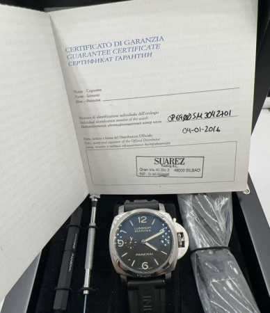 Panerai Pam00312, Lumimor 1950 series, 44mm case diameter, automatic mechanical - Click Image to Close