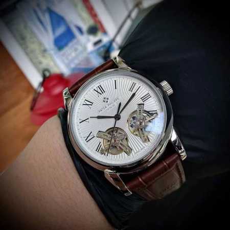 White Gold Brand: Patek Philippe Double Flywheel New Arrival, Business Casual Lu - Click Image to Close