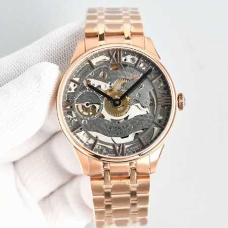 Imperial quality, time explains everything Tissot 1853 Durules Skeleton Series w - Click Image to Close