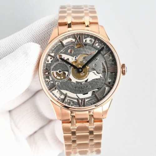 Imperial quality, time explains everything Tissot 1853 Durules Skeleton Series w