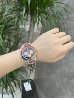 Exclusive real photos of Rainbow Daytona fully automatic mechanical watch Swiss