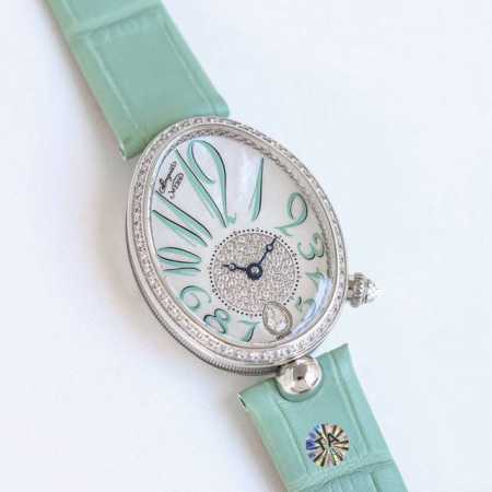 Crocodile Leather Ta New Arrival ~ Breguet Naples Queen Ms3 Crocodile Leather Ed - Click Image to Close