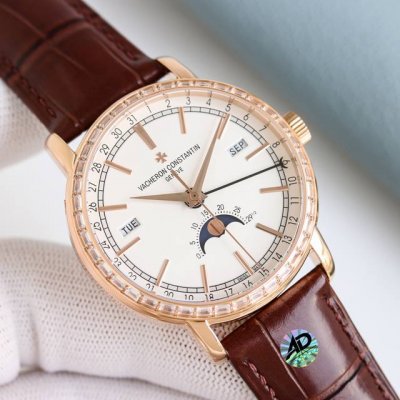 Weeks And Months Rotate Minute By Minute Km Vacheron Constantin Traditionnelle F
