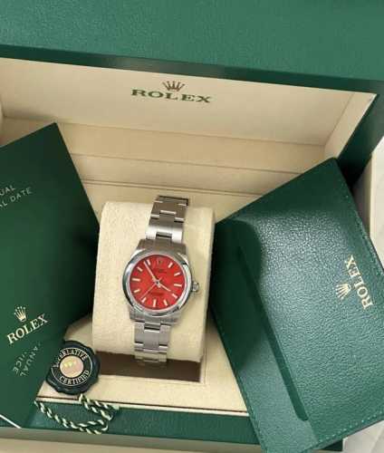 Rolex Oyster Perpetual Automatic Mechanical Waterproof Women's Watch, 31mm, Char